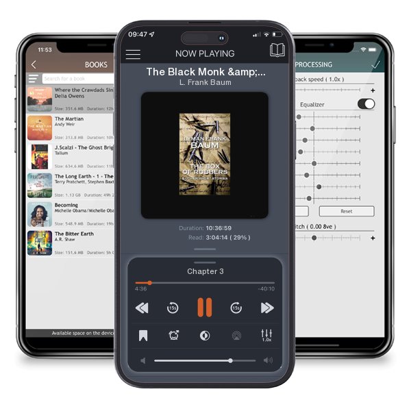 Download fo free audiobook The Black Monk & Other Short Stories (Volume 7): Short story compilations from arguably the greatest short story writer ever. by L. Frank Baum and listen anywhere on your iOS devices in the ListenBook app.
