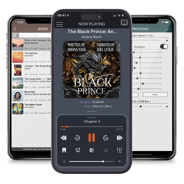 Download fo free audiobook The Black Prince: An MM Dark Fantasy by Ariana Nash and listen anywhere on your iOS devices in the ListenBook app.