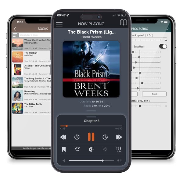 Download fo free audiobook The Black Prism (Lightbringer, #1) by Brent Weeks and listen anywhere on your iOS devices in the ListenBook app.
