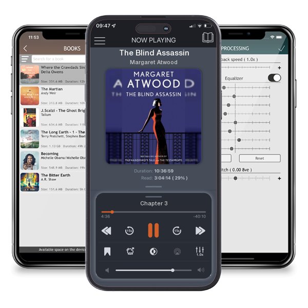 Download fo free audiobook The Blind Assassin by Margaret Atwood and listen anywhere on your iOS devices in the ListenBook app.