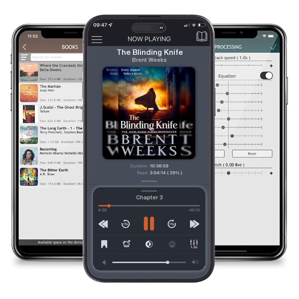 Download fo free audiobook The Blinding Knife by Brent Weeks and listen anywhere on your iOS devices in the ListenBook app.
