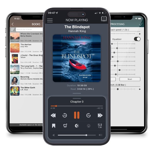 Download fo free audiobook The Blindspot by Hannah King and listen anywhere on your iOS devices in the ListenBook app.