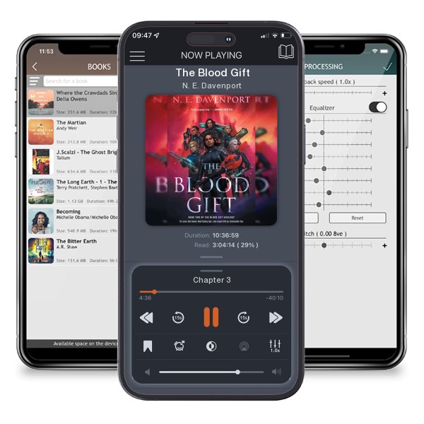 Download fo free audiobook The Blood Gift by N. E. Davenport and listen anywhere on your iOS devices in the ListenBook app.