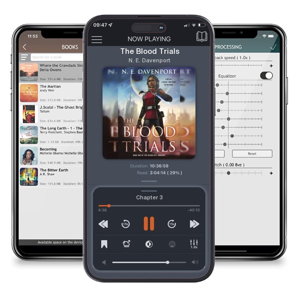 Download fo free audiobook The Blood Trials by N. E. Davenport and listen anywhere on your iOS devices in the ListenBook app.