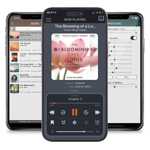 Download fo free audiobook The Blooming of a Lotus Revised & Expanded: Essential Guided... by Thich Nhat Hanh and listen anywhere on your iOS devices in the ListenBook app.