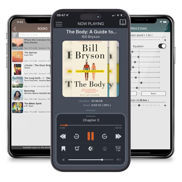 Download fo free audiobook The Body: A Guide for Occupants by Bill Bryson and listen anywhere on your iOS devices in the ListenBook app.