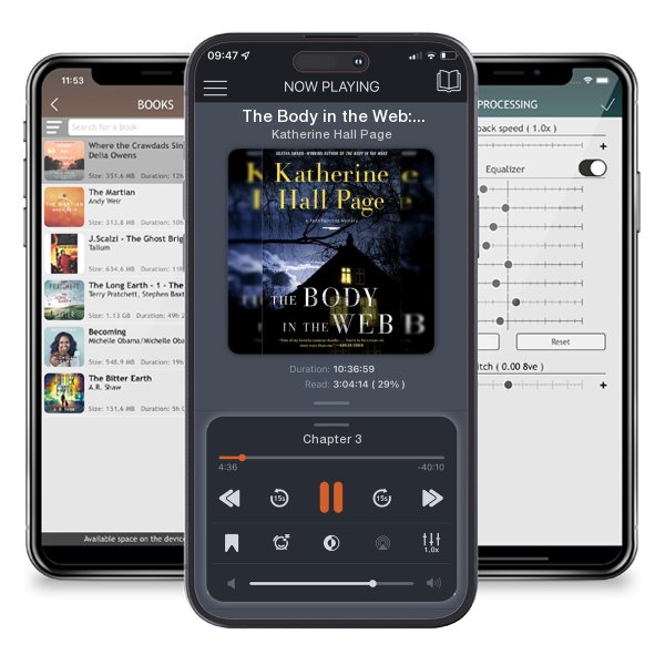 Download fo free audiobook The Body in the Web: A Faith Fairchild Mystery by Katherine Hall Page and listen anywhere on your iOS devices in the ListenBook app.