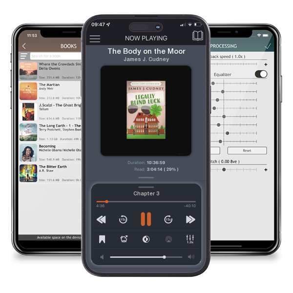 Download fo free audiobook The Body on the Moor by James J. Cudney and listen anywhere on your iOS devices in the ListenBook app.