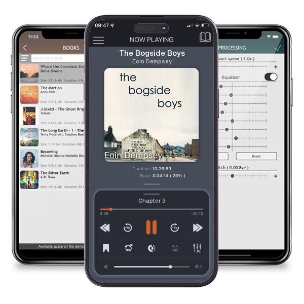 Download fo free audiobook The Bogside Boys by Eoin Dempsey and listen anywhere on your iOS devices in the ListenBook app.