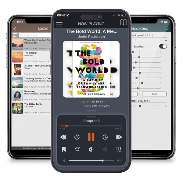Download fo free audiobook The Bold World: A Memoir of Family and Transformation by Jodie Patterson and listen anywhere on your iOS devices in the ListenBook app.