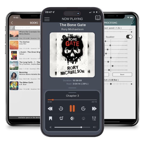 Download fo free audiobook The Bone Gate by Rory Michaelson and listen anywhere on your iOS devices in the ListenBook app.