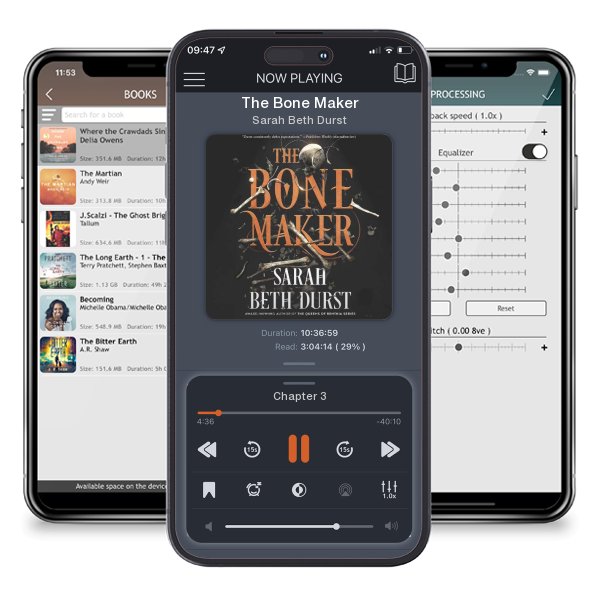 Download fo free audiobook The Bone Maker by Sarah Beth Durst and listen anywhere on your iOS devices in the ListenBook app.