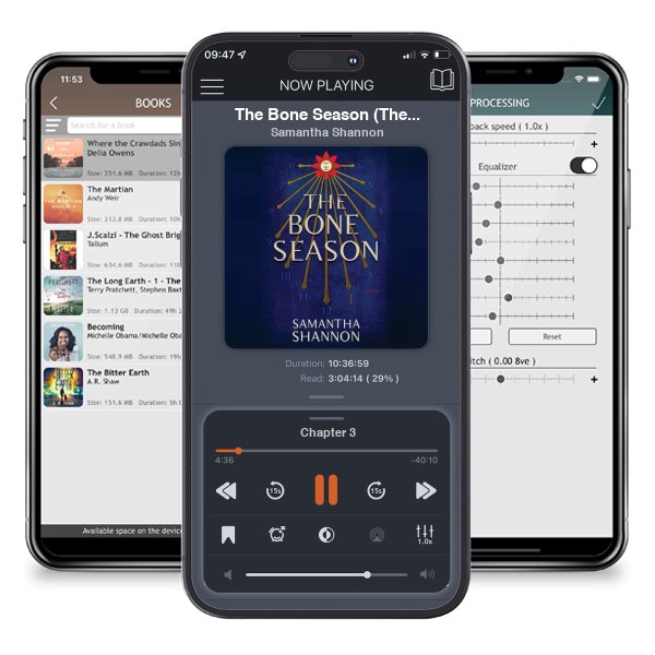 Download fo free audiobook The Bone Season (The Bone Season, #1) by Samantha Shannon and listen anywhere on your iOS devices in the ListenBook app.