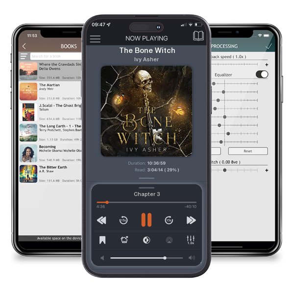 Download fo free audiobook The Bone Witch by Ivy Asher and listen anywhere on your iOS devices in the ListenBook app.