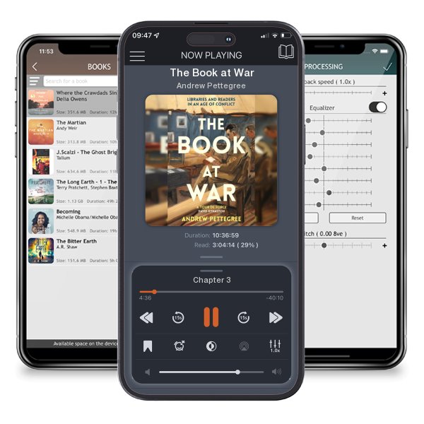 Download fo free audiobook The Book at War by Andrew Pettegree and listen anywhere on your iOS devices in the ListenBook app.