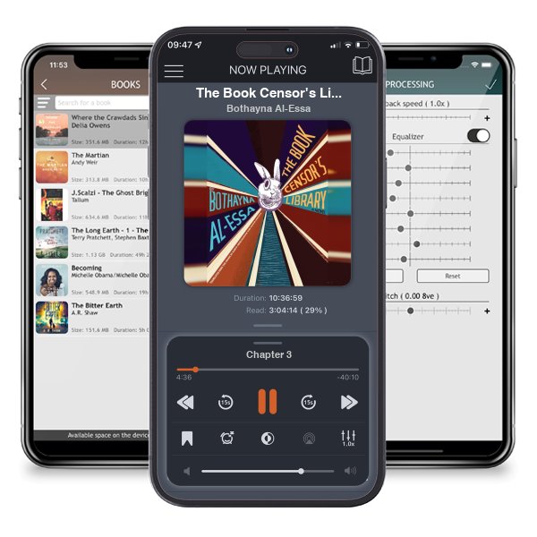 Download fo free audiobook The Book Censor\'s Library by Bothayna Al-Essa and listen anywhere on your iOS devices in the ListenBook app.