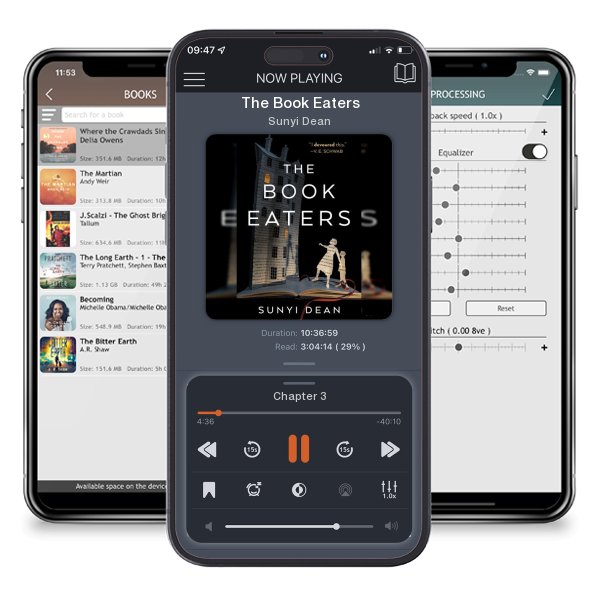 Download fo free audiobook The Book Eaters by Sunyi Dean and listen anywhere on your iOS devices in the ListenBook app.