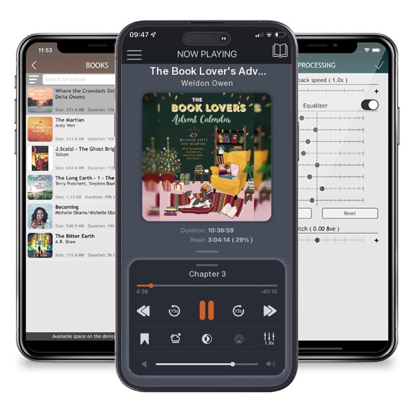 Download fo free audiobook The Book Lover's Advent Calendar: 25 Bookish Gifts for Readers by Weldon Owen and listen anywhere on your iOS devices in the ListenBook app.