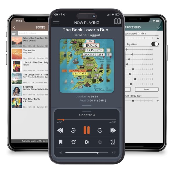 Download fo free audiobook The Book Lover's Bucket List: A Tour of Great British Literature by Caroline Taggart and listen anywhere on your iOS devices in the ListenBook app.