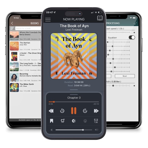 Download fo free audiobook The Book of Ayn by Lexi Freiman and listen anywhere on your iOS devices in the ListenBook app.