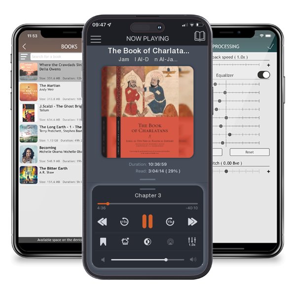 Download fo free audiobook The Book of Charlatans (Library of Arabic Literature #82) by Jamāl Al-Dīn Al-Jawbarī and listen anywhere on your iOS devices in the ListenBook app.