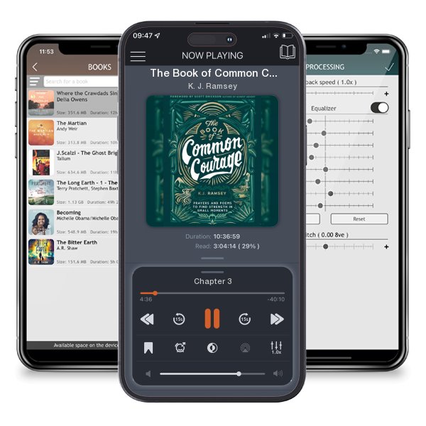 Download fo free audiobook The Book of Common Courage: Prayers and Poems to Find... by K. J. Ramsey and listen anywhere on your iOS devices in the ListenBook app.