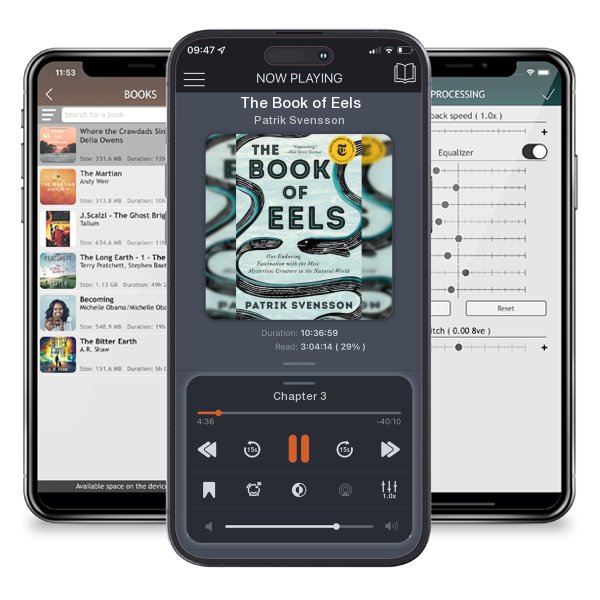 Download fo free audiobook The Book of Eels by Patrik Svensson and listen anywhere on your iOS devices in the ListenBook app.
