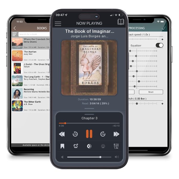 Download fo free audiobook The Book of Imaginary Beings: (Penguin Classics Deluxe Edition) by Jorge Luis Borges and Peter Sis and listen anywhere on your iOS devices in the ListenBook app.