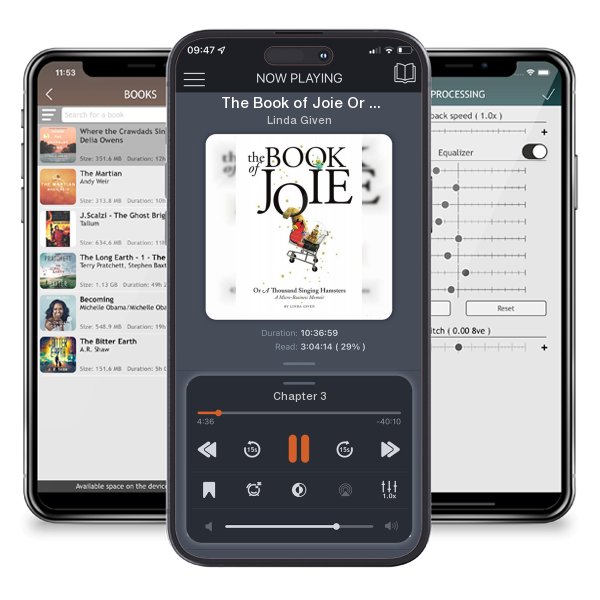 Download fo free audiobook The Book of Joie Or a Thousand Singing Hamsters by Linda Given and listen anywhere on your iOS devices in the ListenBook app.