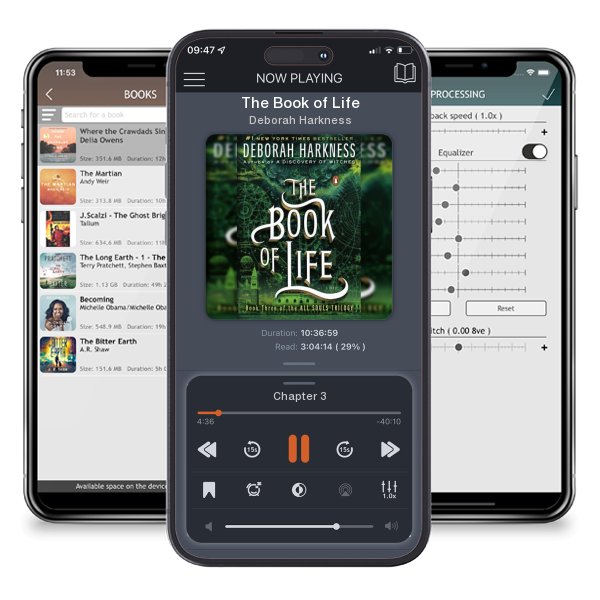 Download fo free audiobook The Book of Life by Deborah Harkness and listen anywhere on your iOS devices in the ListenBook app.