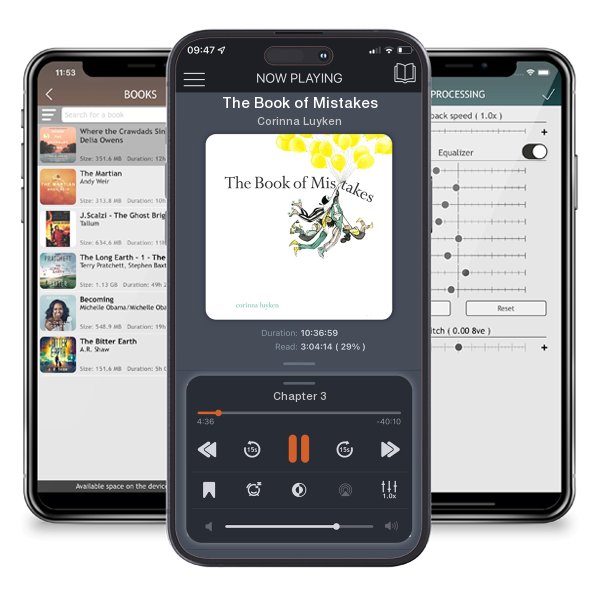 Download fo free audiobook The Book of Mistakes by Corinna Luyken and listen anywhere on your iOS devices in the ListenBook app.