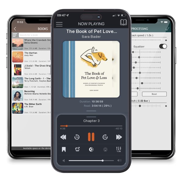 Download fo free audiobook The Book of Pet Love and Loss: Words of Comfort and Wisdom... by Sara Bader and listen anywhere on your iOS devices in the ListenBook app.