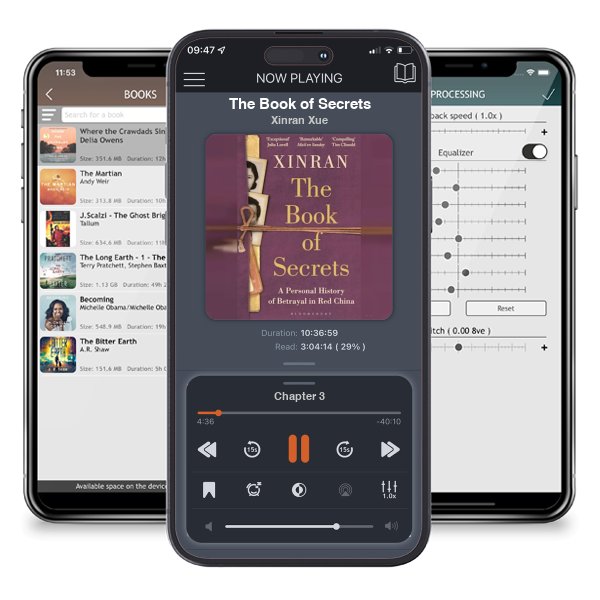 Download fo free audiobook The Book of Secrets by Xinran Xue and listen anywhere on your iOS devices in the ListenBook app.