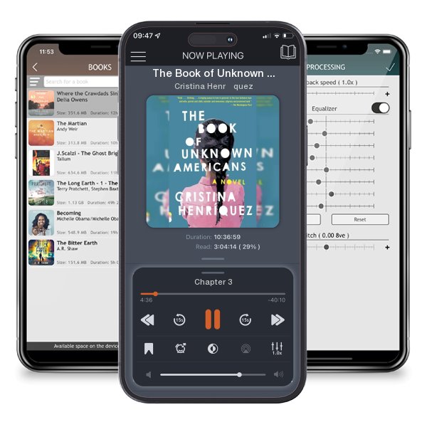 Download fo free audiobook The Book of Unknown Americans by Cristina Henríquez and listen anywhere on your iOS devices in the ListenBook app.