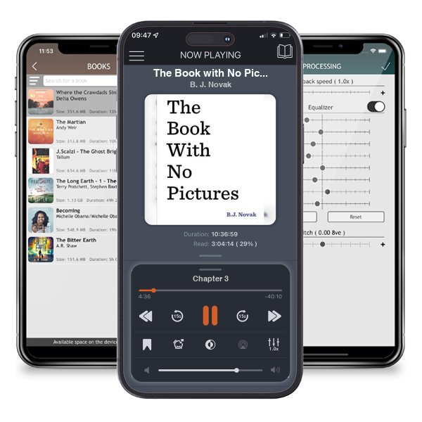 Download fo free audiobook The Book with No Pictures by B. J. Novak and listen anywhere on your iOS devices in the ListenBook app.