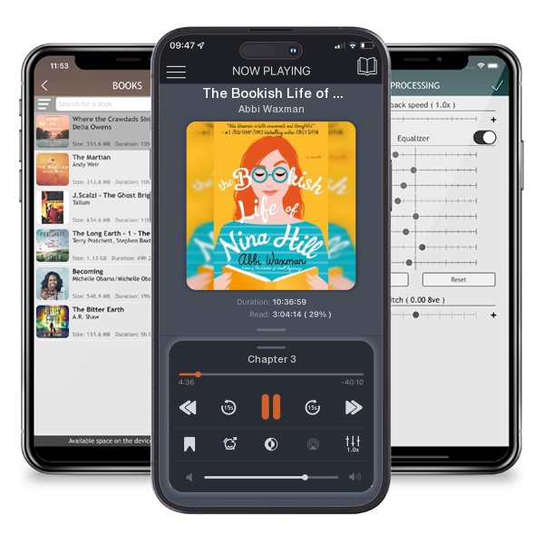 Download fo free audiobook The Bookish Life of Nina Hill by Abbi Waxman and listen anywhere on your iOS devices in the ListenBook app.