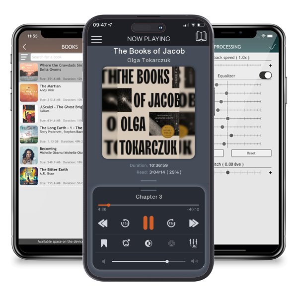 Download fo free audiobook The Books of Jacob by Olga Tokarczuk and listen anywhere on your iOS devices in the ListenBook app.