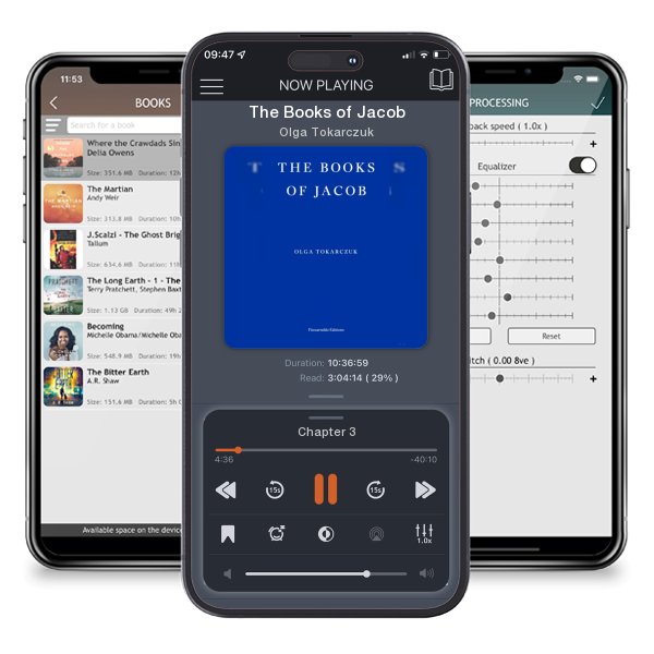 Download fo free audiobook The Books of Jacob by Olga Tokarczuk and listen anywhere on your iOS devices in the ListenBook app.