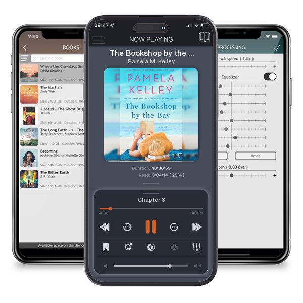 Download fo free audiobook The Bookshop by the Bay by Pamela M. Kelley and listen anywhere on your iOS devices in the ListenBook app.