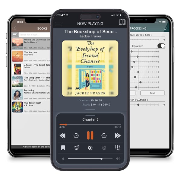 Download fo free audiobook The Bookshop of Second Chances by Jackie Fraser and listen anywhere on your iOS devices in the ListenBook app.