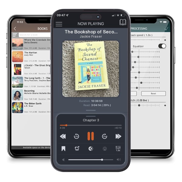 Download fo free audiobook The Bookshop of Second Chances by Jackie Fraser and listen anywhere on your iOS devices in the ListenBook app.