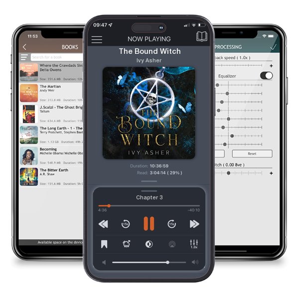 Download fo free audiobook The Bound Witch by Ivy Asher and listen anywhere on your iOS devices in the ListenBook app.