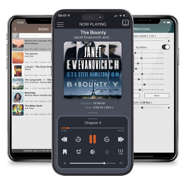 Download fo free audiobook The Bounty by Janet Evanovich and Steve Hamilton and listen anywhere on your iOS devices in the ListenBook app.