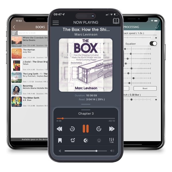 Download fo free audiobook The Box: How the Shipping Container Made the World Smaller... by Marc Levinson and listen anywhere on your iOS devices in the ListenBook app.