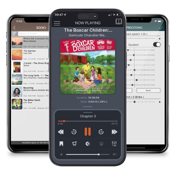 Download fo free audiobook The Boxcar Children: 1 by Gertrude Chandler Warner and L. Kate Deal and listen anywhere on your iOS devices in the ListenBook app.