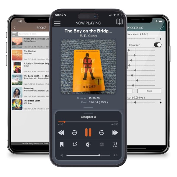 Download fo free audiobook The Boy on the Bridge by M. R. Carey and listen anywhere on your iOS devices in the ListenBook app.