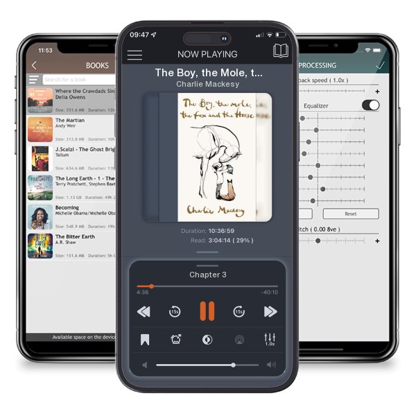 Download fo free audiobook The Boy, the Mole, the Fox and the Horse by Charlie Mackesy and listen anywhere on your iOS devices in the ListenBook app.