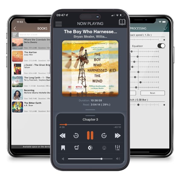 Download fo free audiobook The Boy Who Harnessed the Wind: Young Readers Edition by Bryan Mealer, William Kamkwamba,  et al. and listen anywhere on your iOS devices in the ListenBook app.