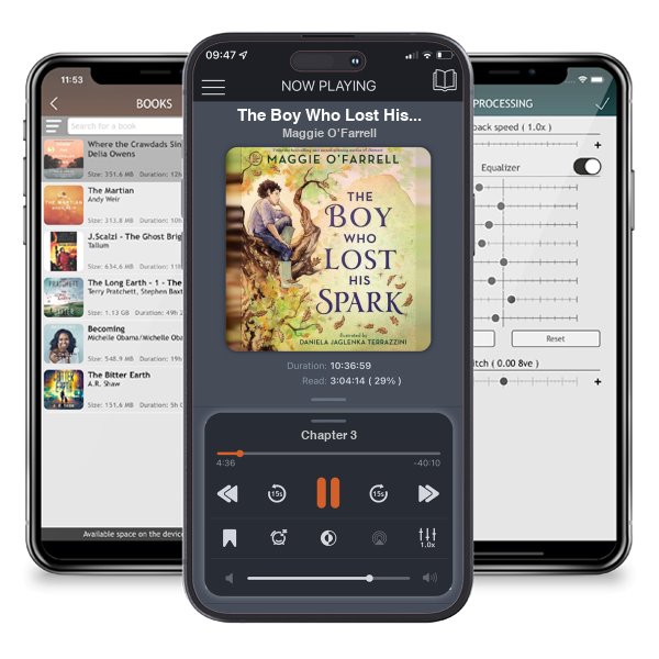 Download fo free audiobook The Boy Who Lost His Spark by Maggie O\'Farrell and listen anywhere on your iOS devices in the ListenBook app.