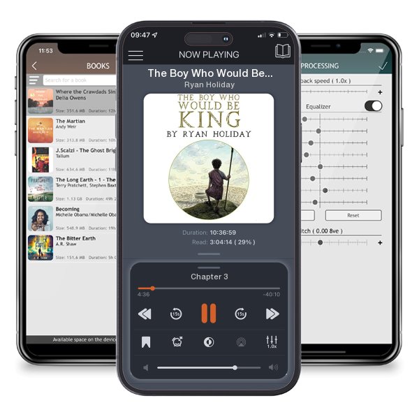 Download fo free audiobook The Boy Who Would Be King by Ryan Holiday and listen anywhere on your iOS devices in the ListenBook app.